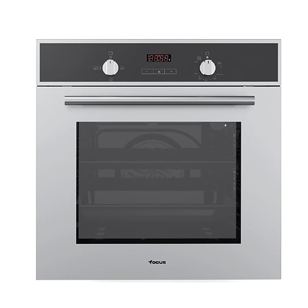 Four Encastrable à Gaz Ventilé FOCUS 7 Programmes 58L - Inox (F.534X) Four Encastrable à Gaz Ventilé FOCUS 7 Programmes 58L - Inox (F.534X)